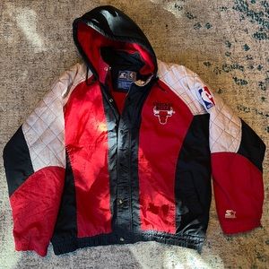 Vintage Y2K Chicago Bulls Starter Jacket